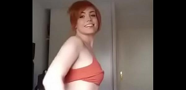  Big Ass Redhead Does any one knows who she is